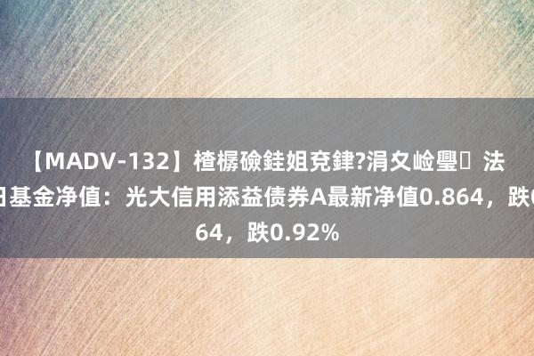 【MADV-132】楂樼礆銈姐兗銉?涓夊崄璺法 8月2日基金净值：光大信用添益债券A最新净值0.864，跌0.92%