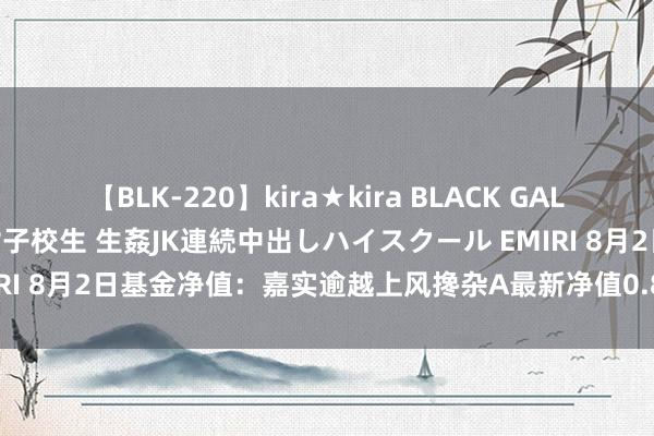 【BLK-220】kira★kira BLACK GAL 留年5年目のお姉黒ギャル女子校生 生姦JK連続中出しハイスクール EMIRI 8月2日基金净值：嘉实逾越上风搀杂A最新净值0.8141，跌1.51%