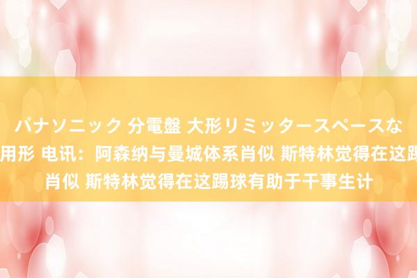 パナソニック 分電盤 大形リミッタースペースなし 露出・半埋込両用形 电讯：阿森纳与曼城体系肖似 斯特林觉得在这踢球有助于干事生计